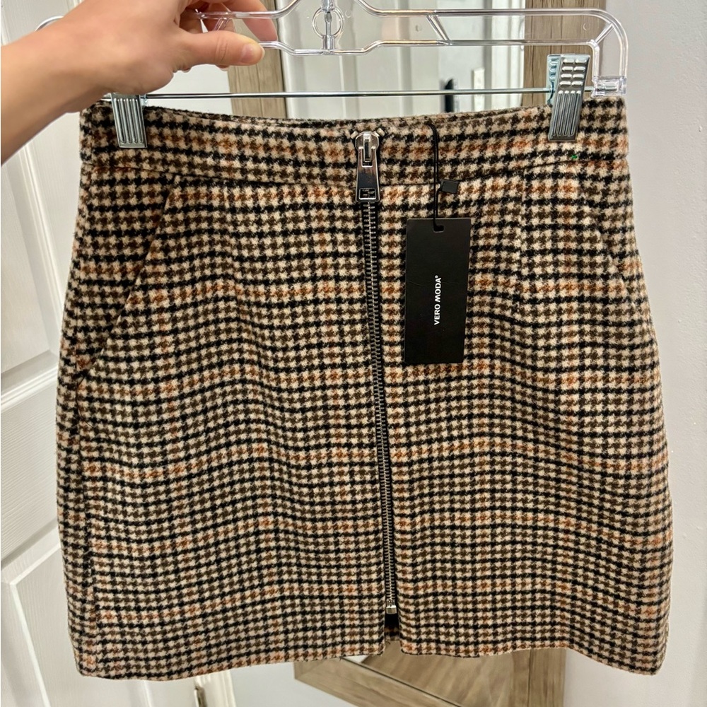 Vero Moda Wool Multicolor Skirt
